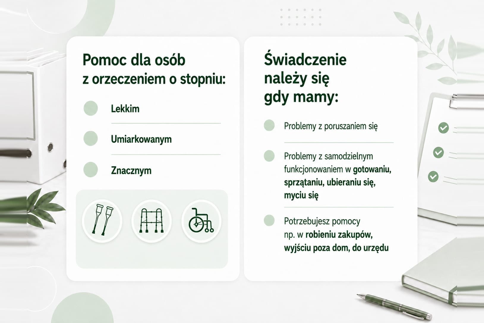 Komu przysługuje świadczenie wspierające — orzeczenie i trudności w codziennym funkcjonowaniu
